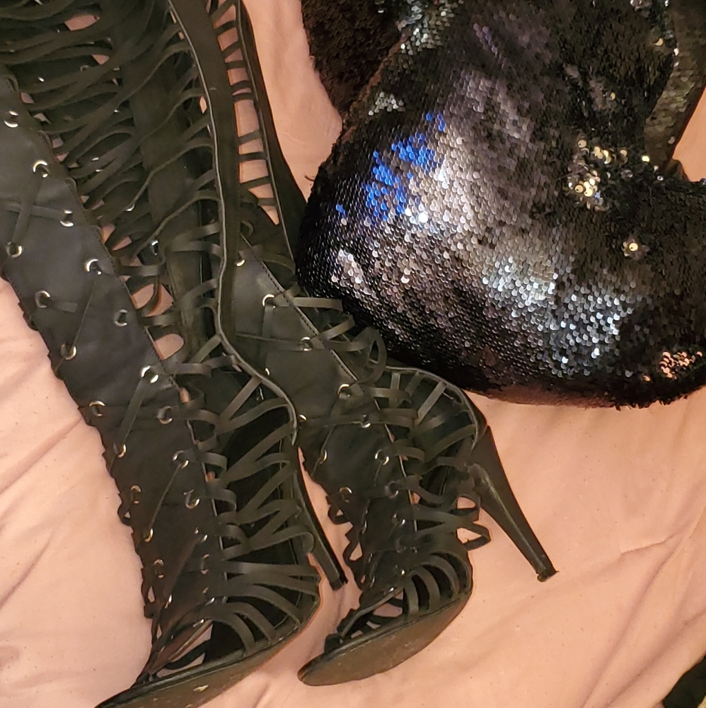 Gladiator High Heel Sandals